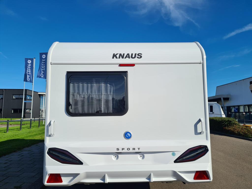 Knaus Sport 400 QD, Caravans en Kamperen, Bedrijf, Treinzit, Tot en met 3, Schokbreker