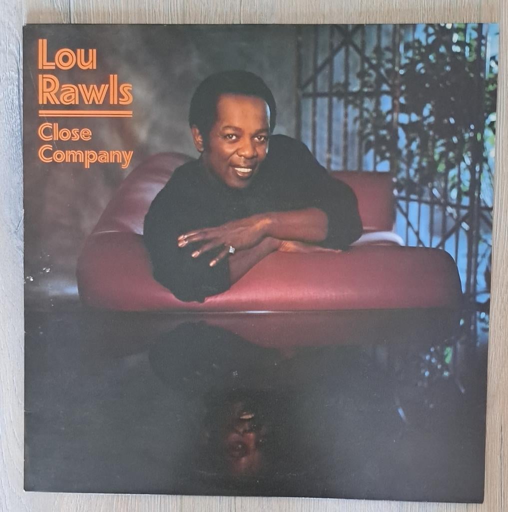LP Lou Rawls - Close Company LP (1984) Soul/R&B Vinyl, Ophalen of Verzenden, Gebruikt, 12 inch