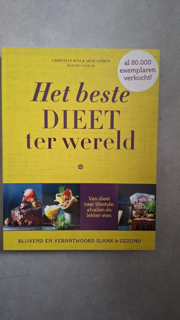 Het Beste Dieet ter Wereld: Afvallen én Lekker Eten, Boeken, Ophalen of Verzenden, Zo goed als nieuw, Dieet en Voeding, Christian Bitz & Arne Astrup