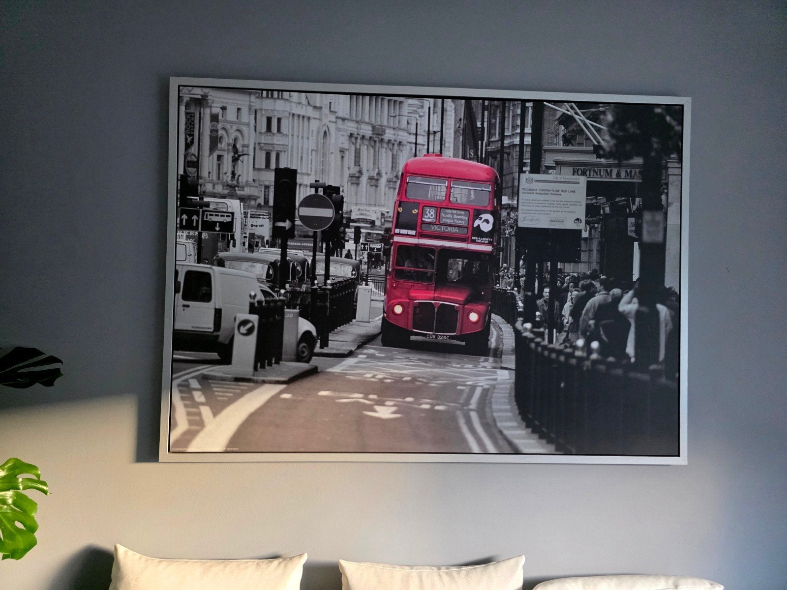 Schilderij -Ikea- London, Ophalen