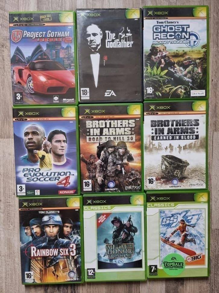 Setje Xbox Original Games, Shooter, 1 speler, Ophalen of Verzenden, Zo goed als nieuw