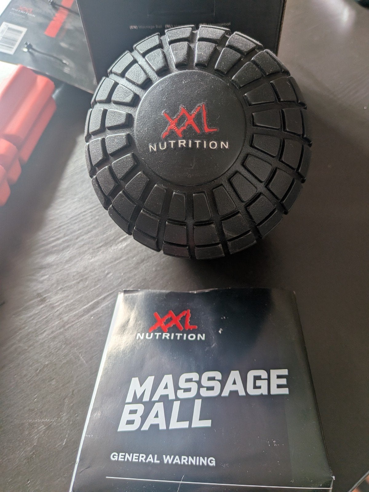 XXL Nutrition Massage Roller & Massage Ball Set, Ophalen, Zo goed als nieuw, Benen, Foamroller