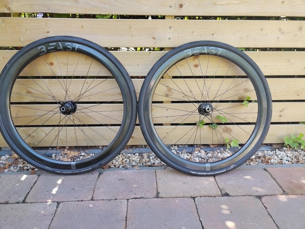 Beast Components RX40 Chris King SON carbon dynamo wielset, Fietsen en Brommers, Wiel, Racefiets, Gebruikt, Ophalen of Verzenden