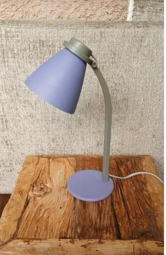 Lamp Vintage tafellamp lila licht paars, Ophalen of Verzenden, Zo goed als nieuw, Kunststof, Minder dan 50 cm