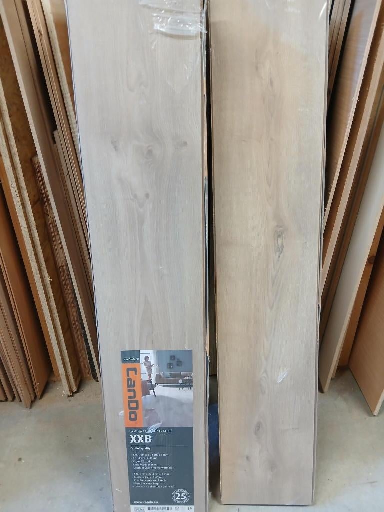 Cando laminaat XXB Bruin eiken, Ophalen, 50 tot 150 cm, Nieuw, Minder dan 5 m²