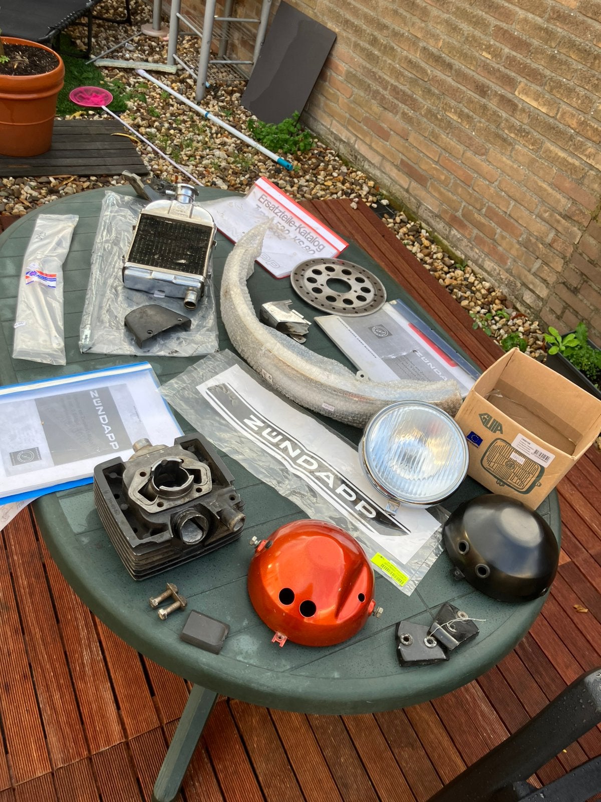 Zundapp oldtimer onderdelen ks50-80, Ophalen, Gebruikt, Cilinder