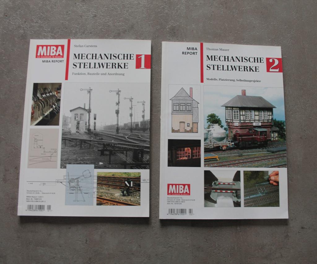 Miba - Mechanische Stellwerke 1 en 2, Overige merken, Wisselstroom, Nieuw, Boek, Tijdschrift of Catalogus