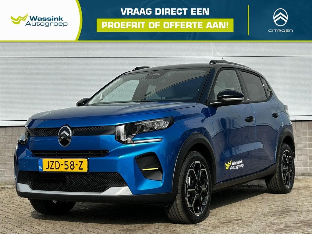 Citroën ë-C3 44kWh 113 pk Comfort Range Max | Climate cont, Automaat, Gebruikt, Parkeersensor, Te koop