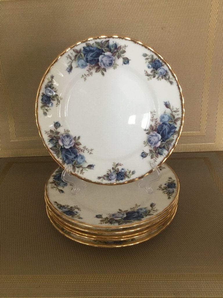 Royal Albert MOONLIGHT ROSE ONTBIJTBORDJES per stuk, Ophalen of Verzenden
