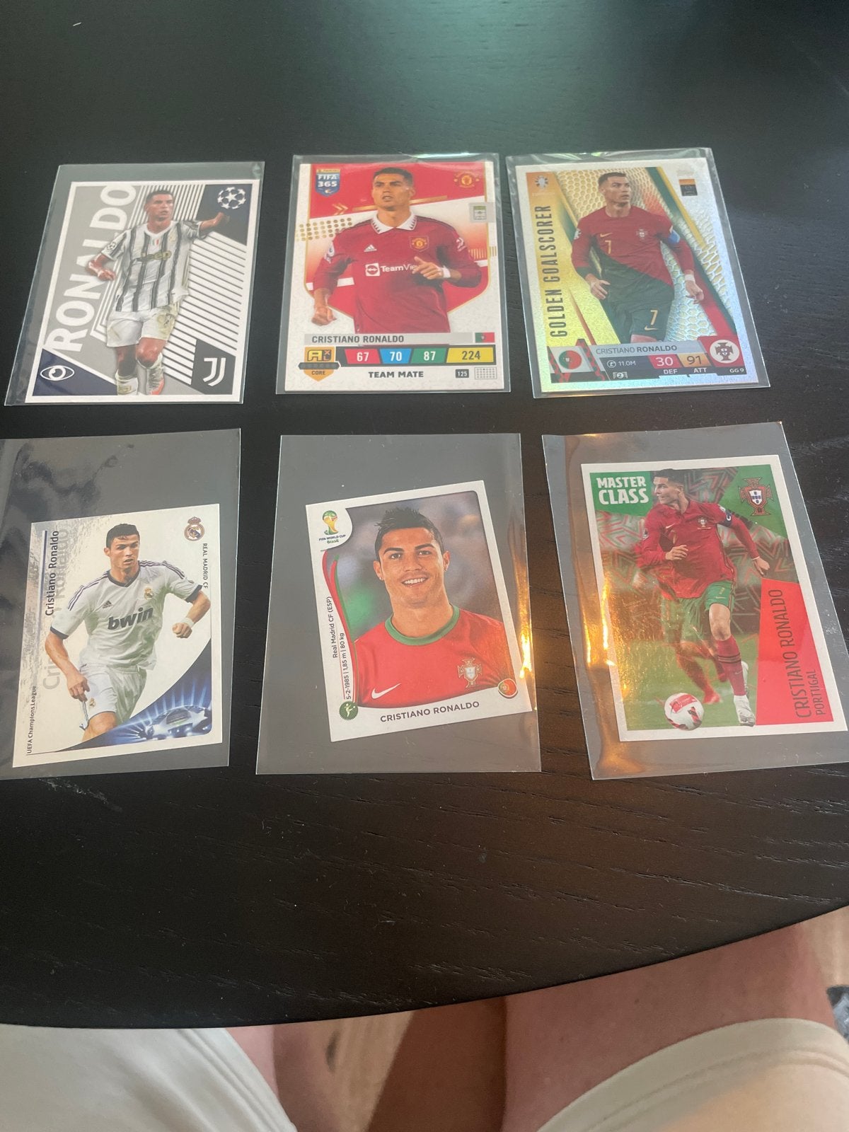 Cristiano Ronaldo Voetbal Kaartjes Collectie, Verzamelen, Ophalen of Verzenden, Zo goed als nieuw, Buitenlandse clubs, Spelerskaart