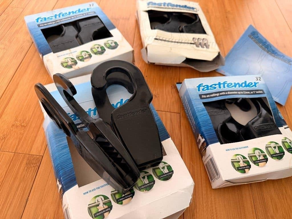 Fastfender voor eenvoudig fenders bevestigen en verstellen, Ophalen, Nieuw, Lijn of Blok