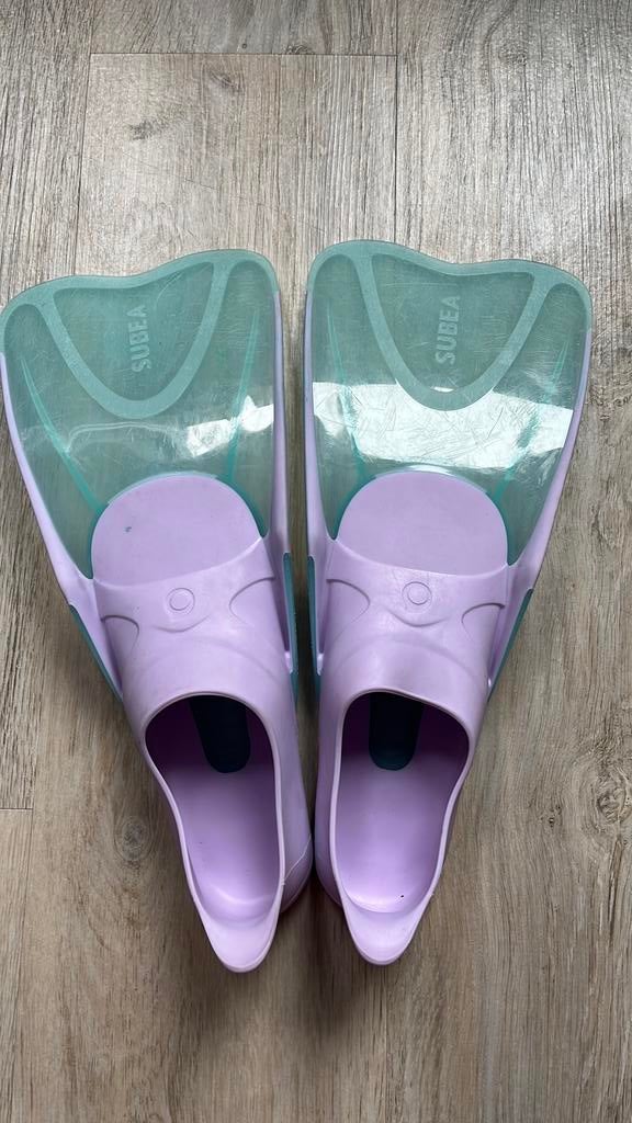 Flippers maat 34/35, Ophalen, Zo goed als nieuw, Snorkelvinnen