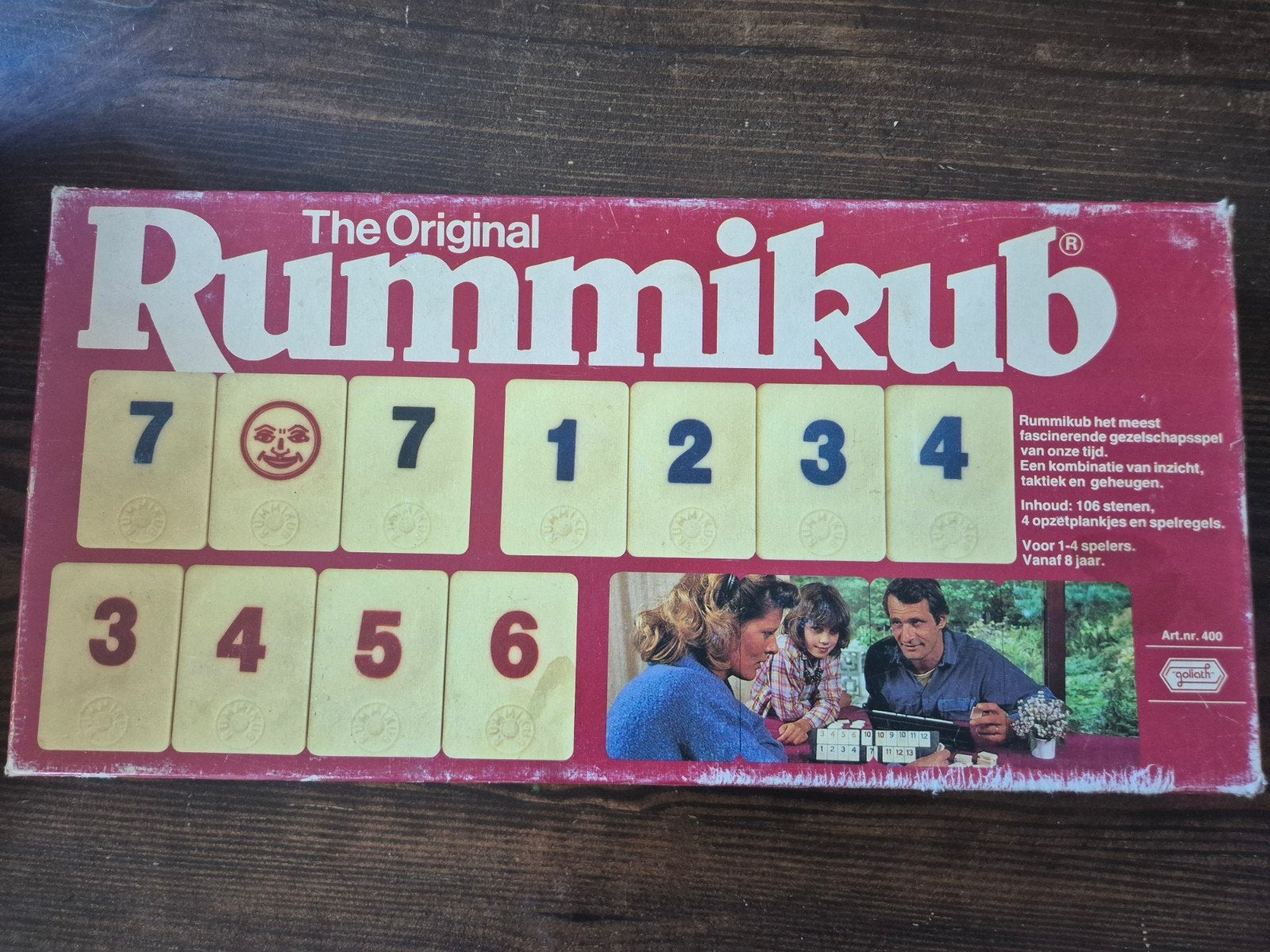 Rummikub - The Original - Grote Uitvoering - Gebruikt, Een of twee spelers, Ophalen, Gebruikt