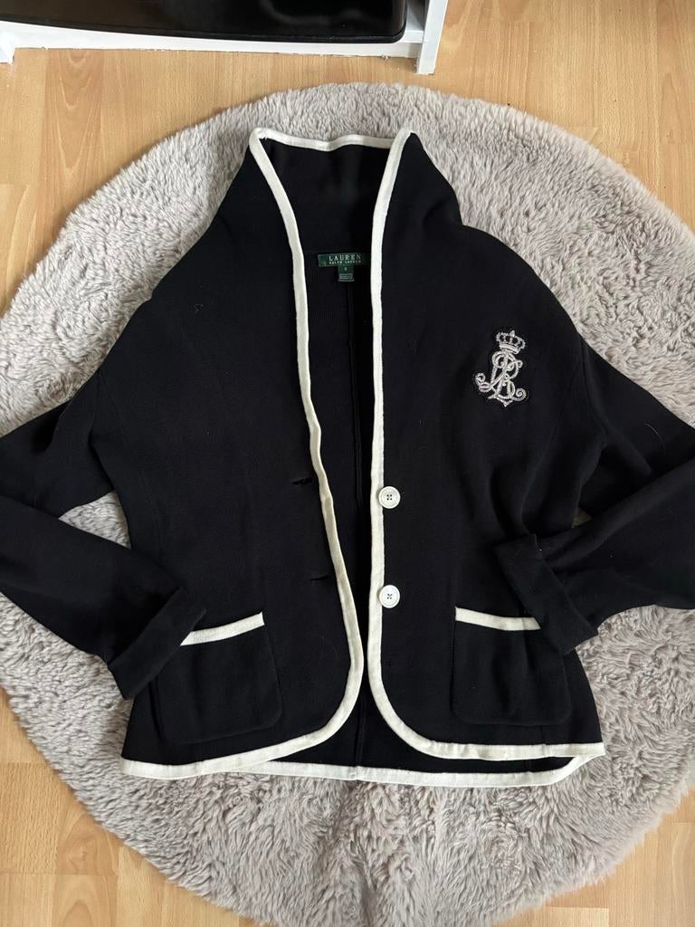 Dames vest van Ralph Lauren - Maat S, Ophalen of Verzenden, Zo goed als nieuw, Maat 36 (S), Zwart