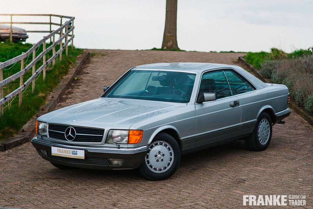 Mercedes-Benz 500 SEC 5.0 V8, Automaat, 4 stoelen, 1500 kg, 750 kg