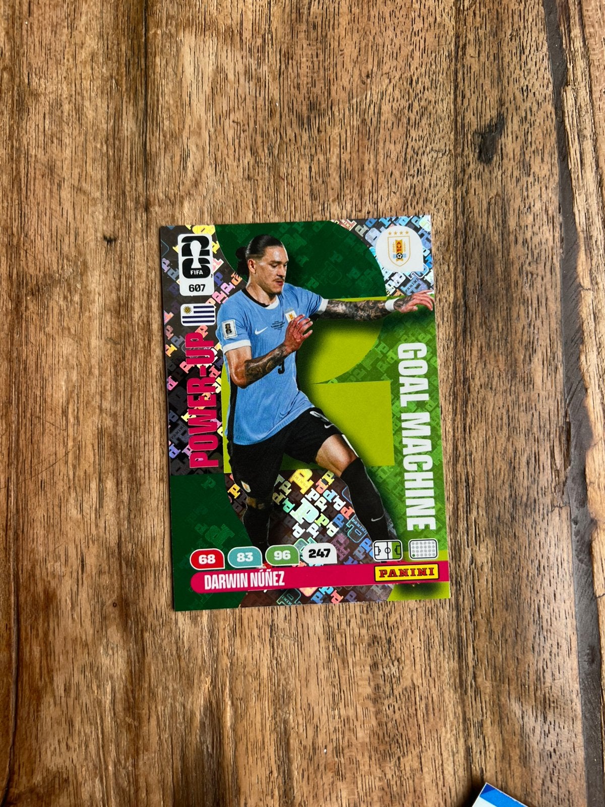Darwin Nunez - Panini Worldcup 26 PowerUp - 607, Ophalen of Verzenden, Zo goed als nieuw, Plaatje