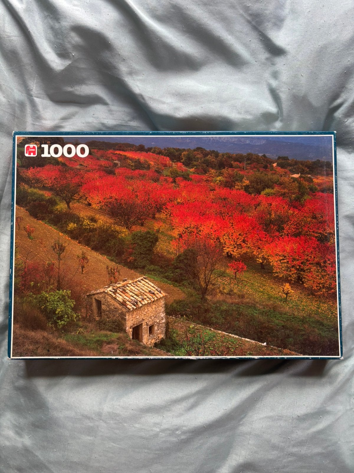 Legpuzzel Kersenbomen 1000 stukjes, Ophalen of Verzenden, 500 t/m 1500 stukjes, Zo goed als nieuw, Legpuzzel