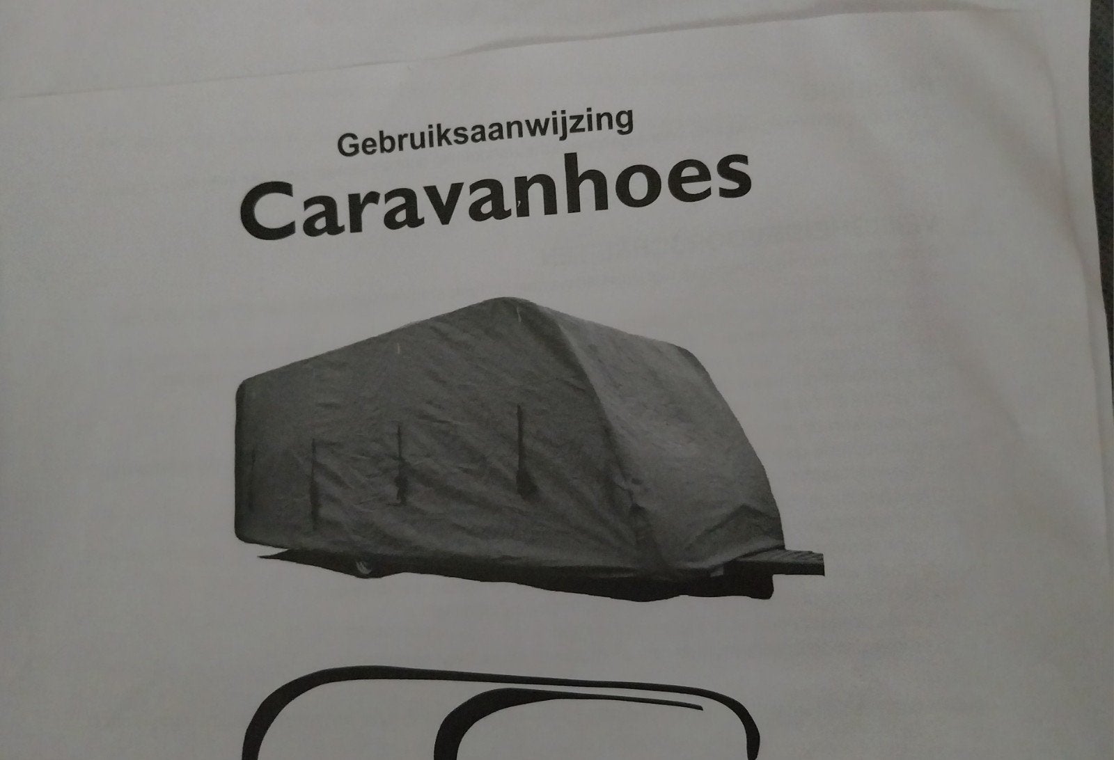 Caravanhoes W235-B Cover, L520 x W235 x H220 cm, Ophalen, Zo goed als nieuw
