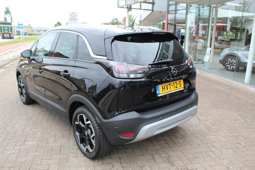 Opel Crossland 1.2 110 pk Turbo Elegance , Mooie hoge zit Cl, 12 maanden, Gebruikt, Zwart, 1199 cc