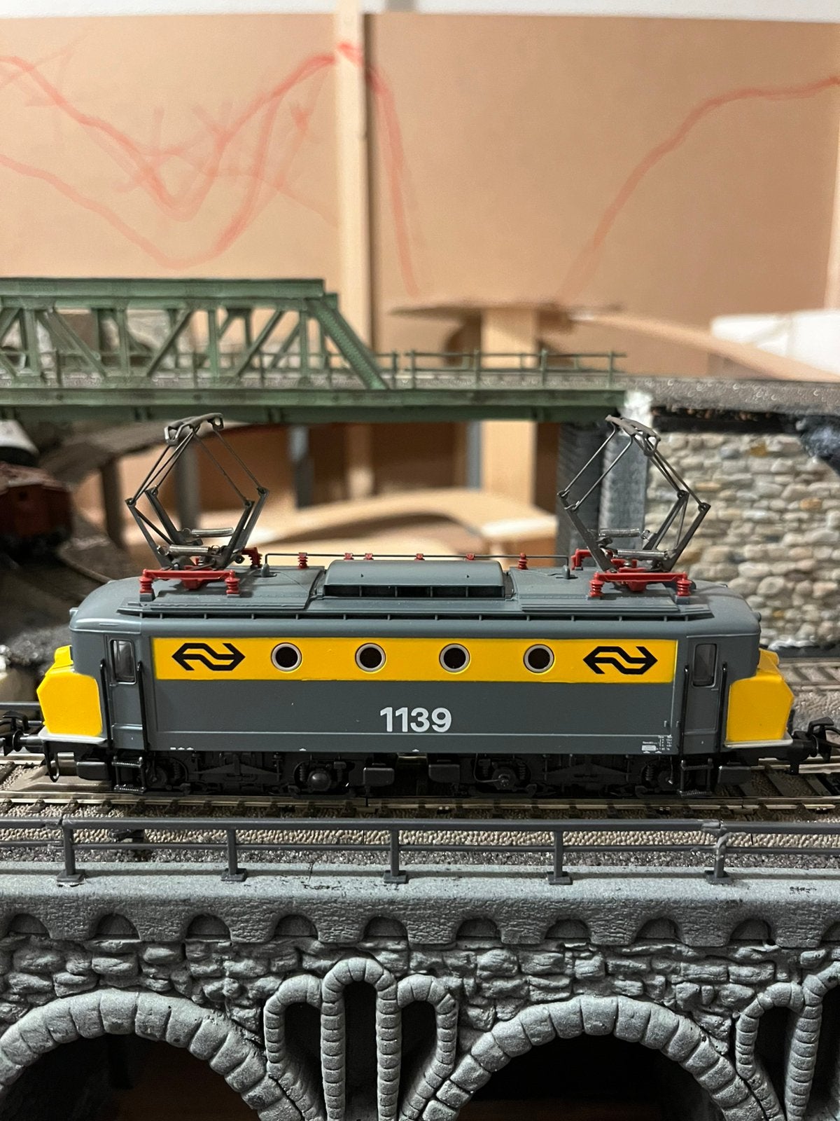 NS 1100 Marklin Hamo gelijkstroom, Gebruikt, Ophalen of Verzenden, NS, Märklin