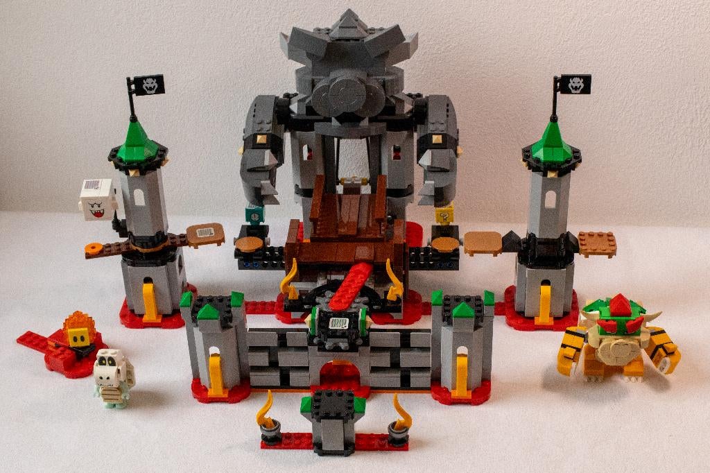Lego super Mario 71369 Bowser's castle, Compleet, Overige thema's, Lego, Ophalen of Verzenden