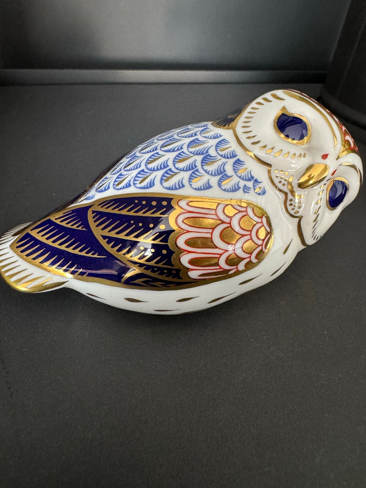 Royal Crown Derby Uil Porseleinen Beeldje, Antiek en Kunst, Verzenden