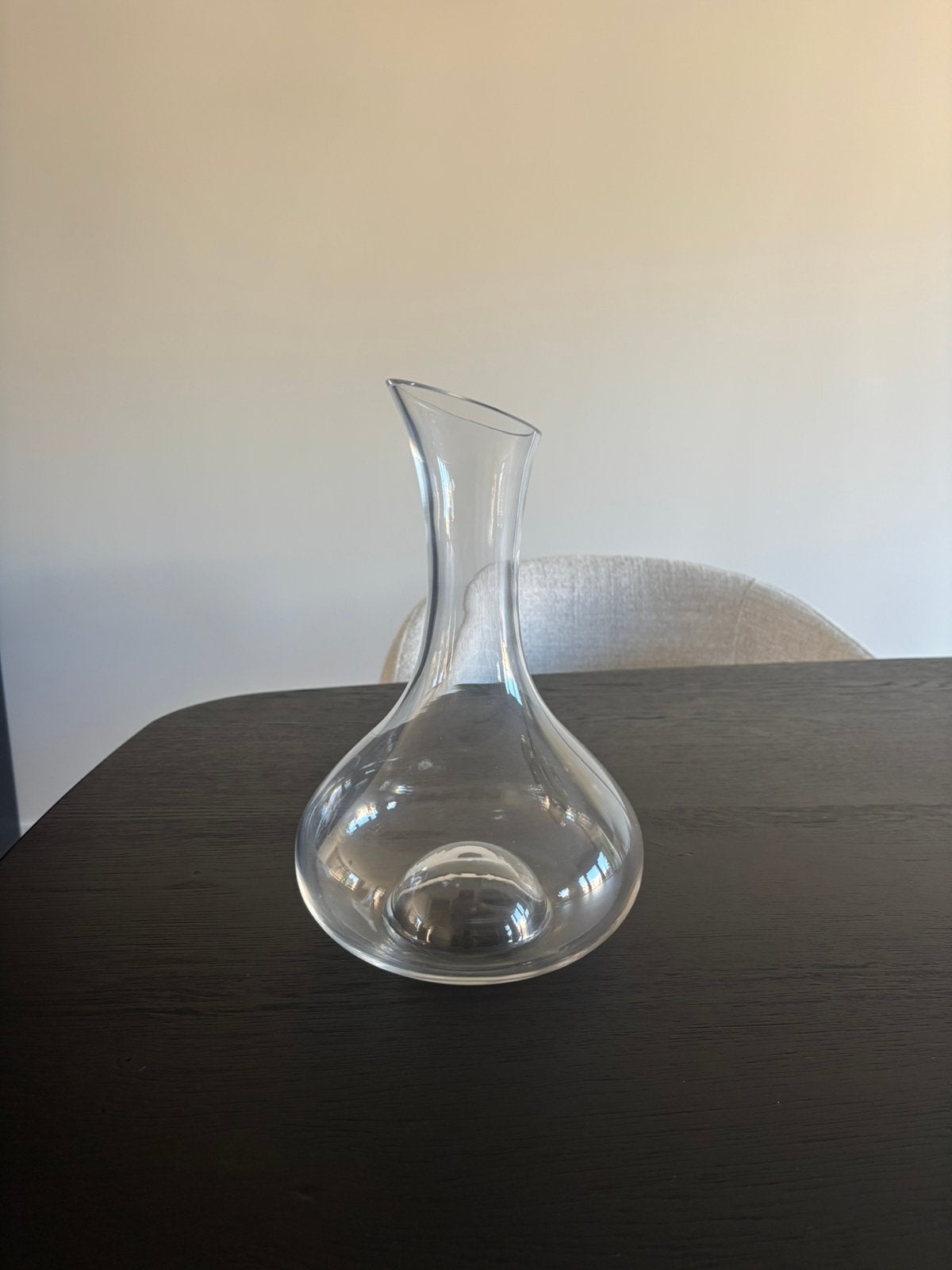 Wijnkaraf, Glas, Ophalen of Verzenden, Zo goed als nieuw