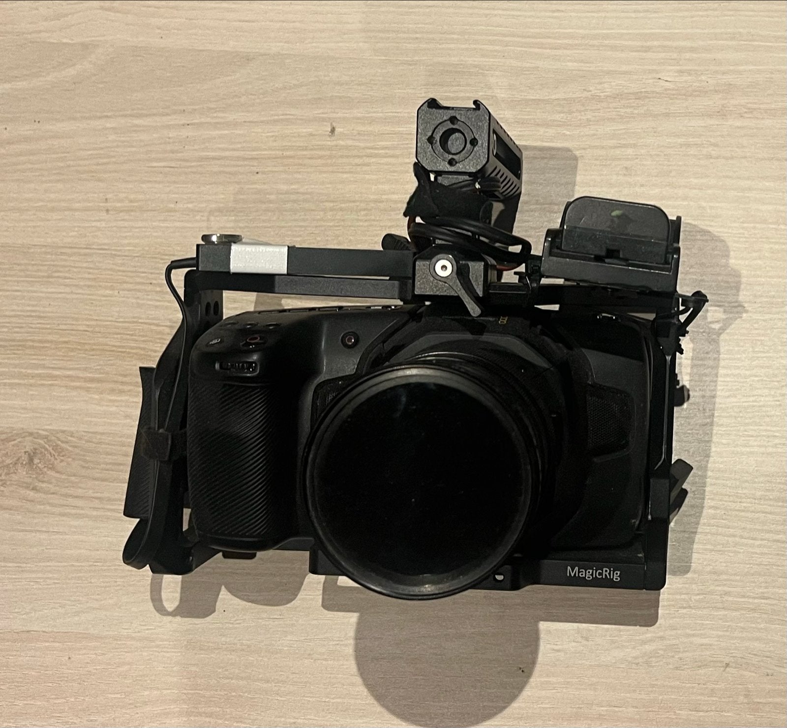 Blackmagic Pocket Cinema Camera 4K complete set, Gebruikt, Overige Merken, Minder dan 4 keer, Handmatige focus