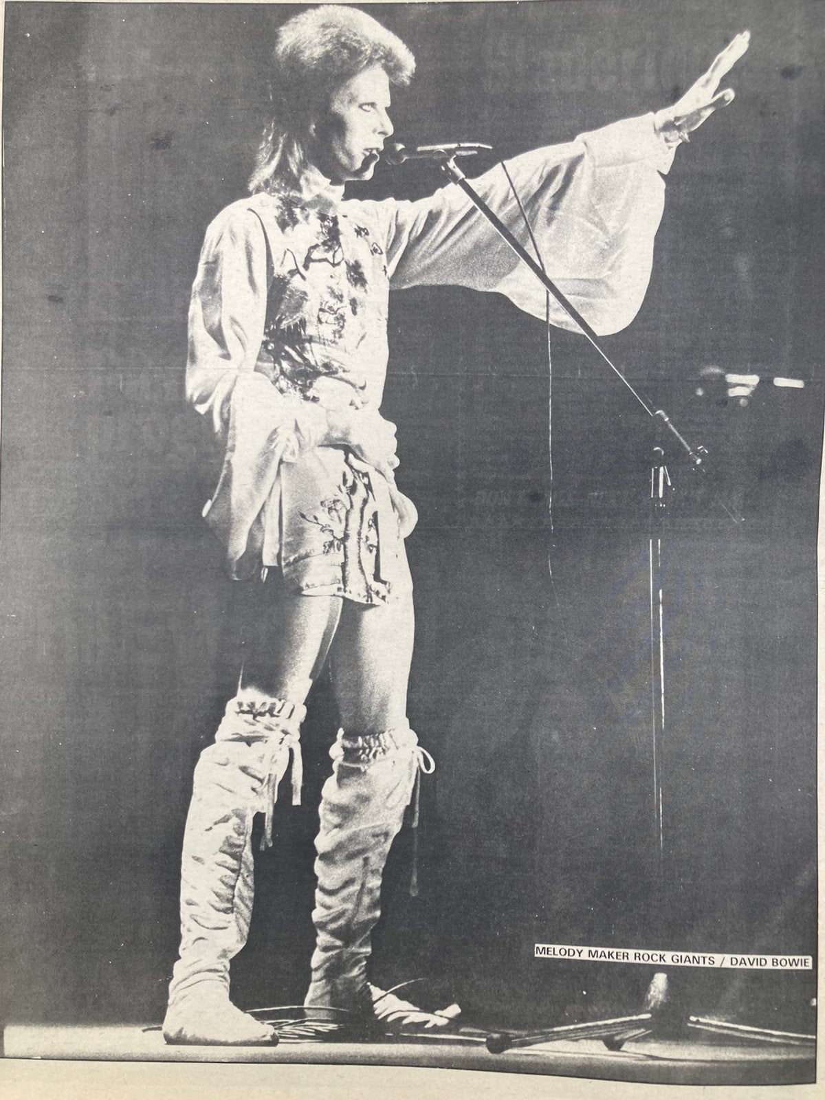 Poster A3 Formaat DAVID BOWIE, Verzamelen, Posters, Ophalen of Verzenden, A1 t/m A3