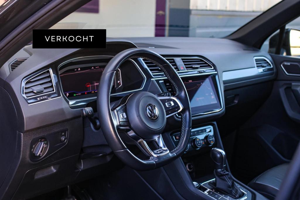 Volkswagen Tiguan 2.0 TSI 4Motion 230Pk 3X R-Line *Pano*Dyna, Zwart, 4 cilinders, 1984 cc, 2500 kg