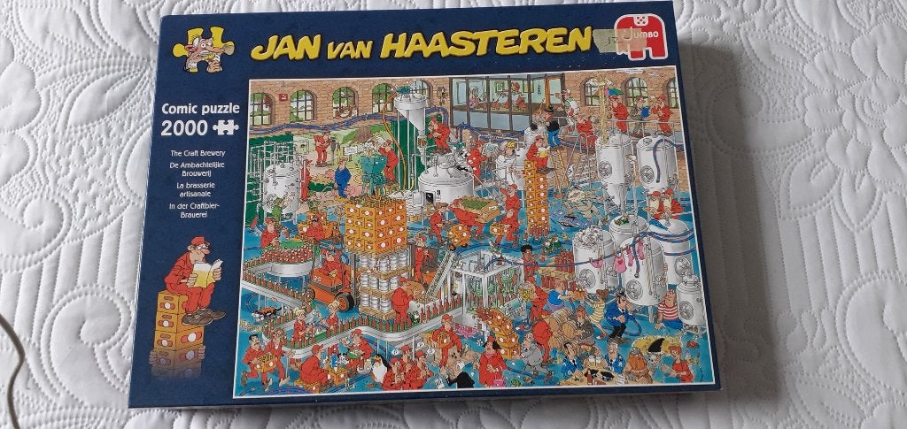 van Haasteren puzzel 2000 stukjes, Ophalen, Meer dan 1500 stukjes, Zo goed als nieuw