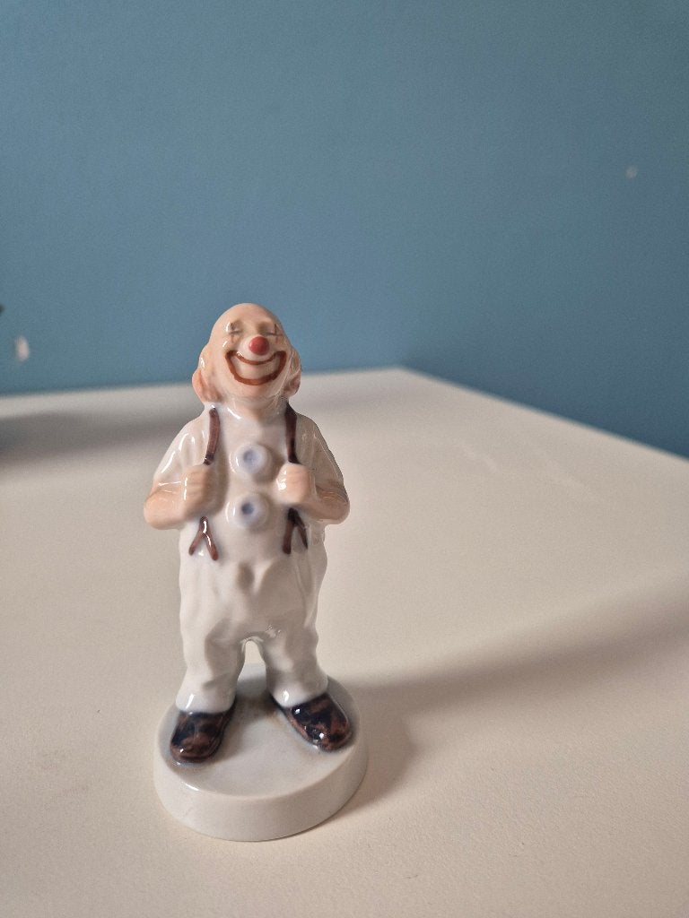 Bing & Grondahl beeldje van een clown, Ophalen, Zo goed als nieuw, Mens