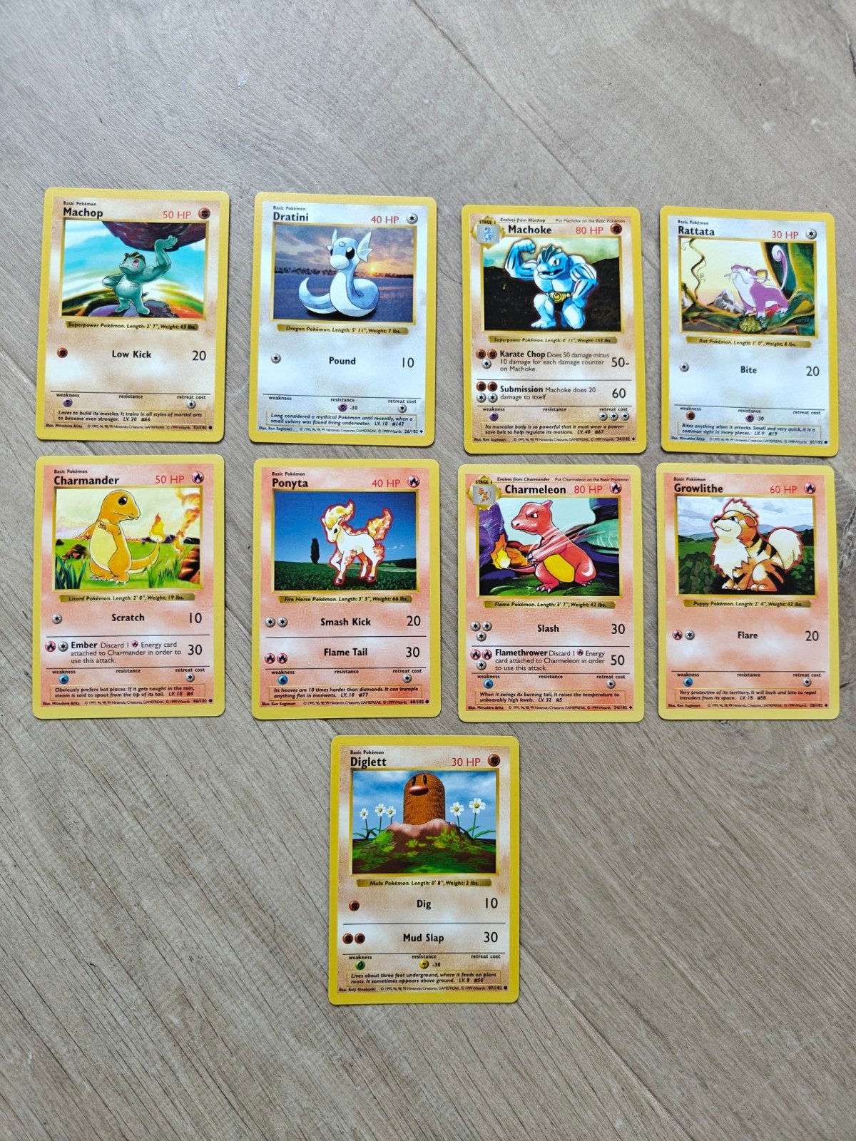 Pokemon shadowless base set kaartjes, Ophalen of Verzenden, Nieuw, Meerdere kaarten, Foil