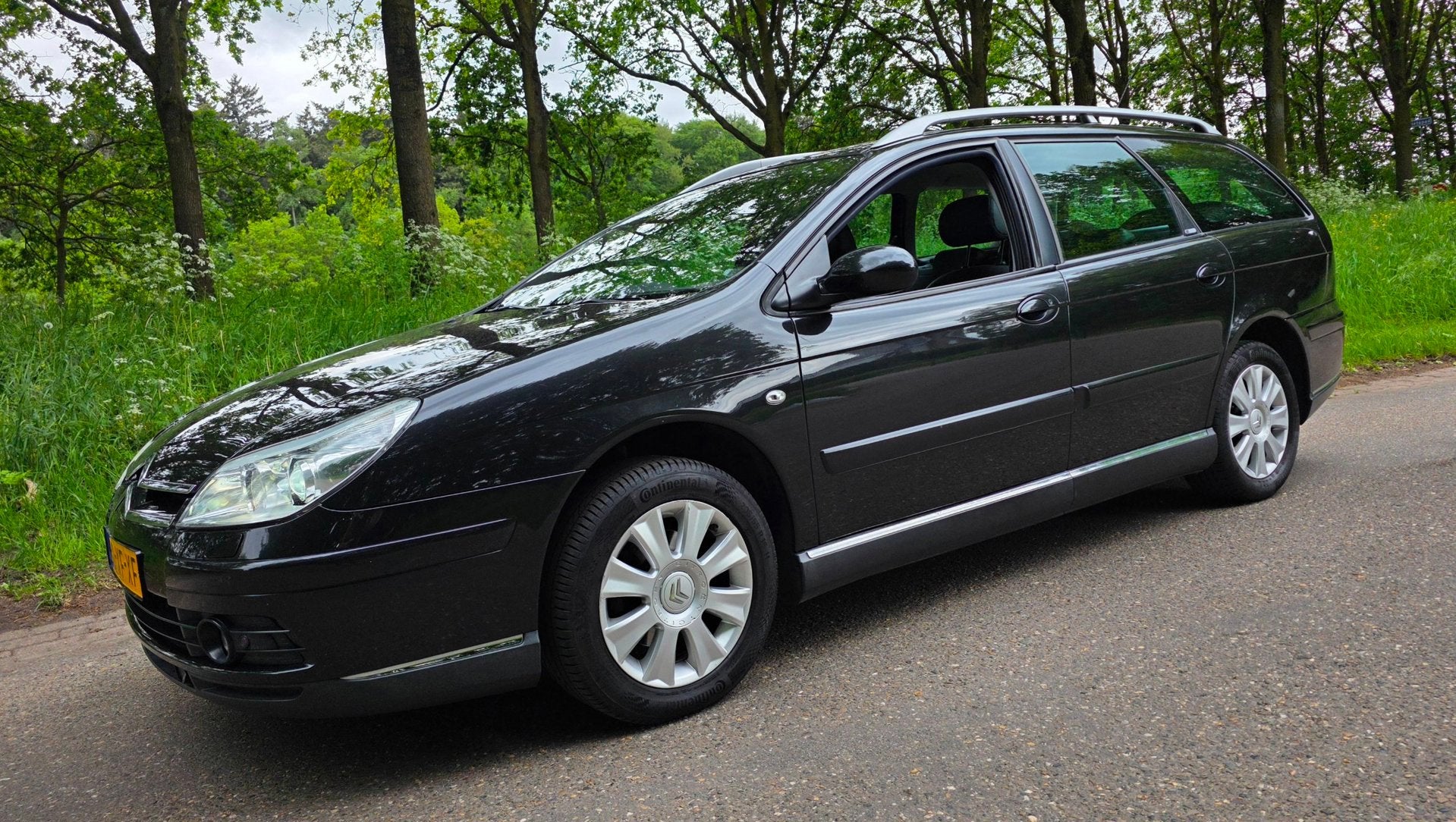 Citroen C5 Break 2.0-16V Exclusive - 1e Eigenaar - Automaat, Auto's, Citroën, Gebruikt, 4 cilinders, Zwart, C5