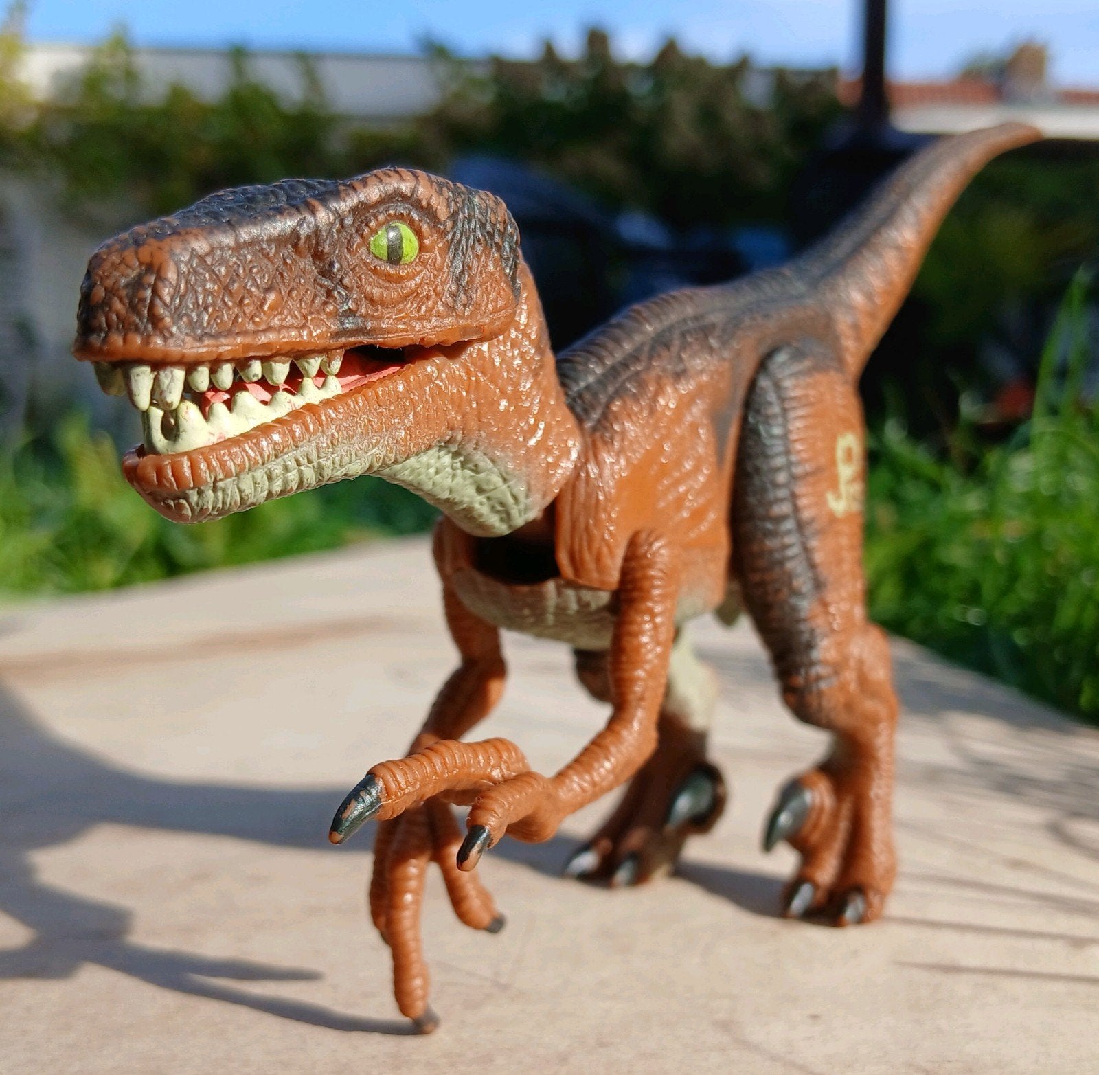Kenner 1993 Jurassic Park Velociraptor JP03 Vintage dino, Kinderen en Baby's, Ophalen of Verzenden, Gebruikt