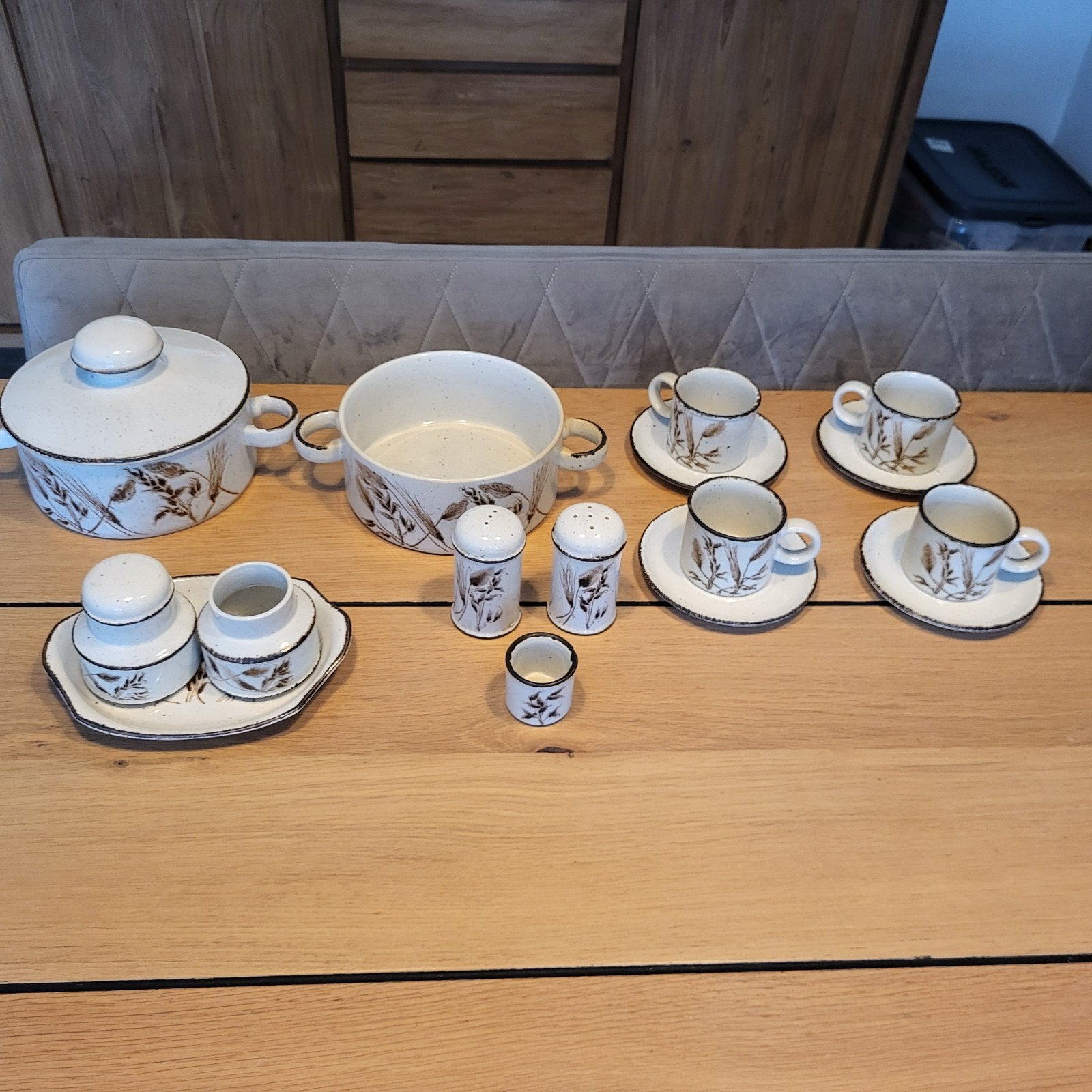 Vintage wedgewood Midwinter Stonehenge 'Wild Oats' servies, Ophalen of Verzenden