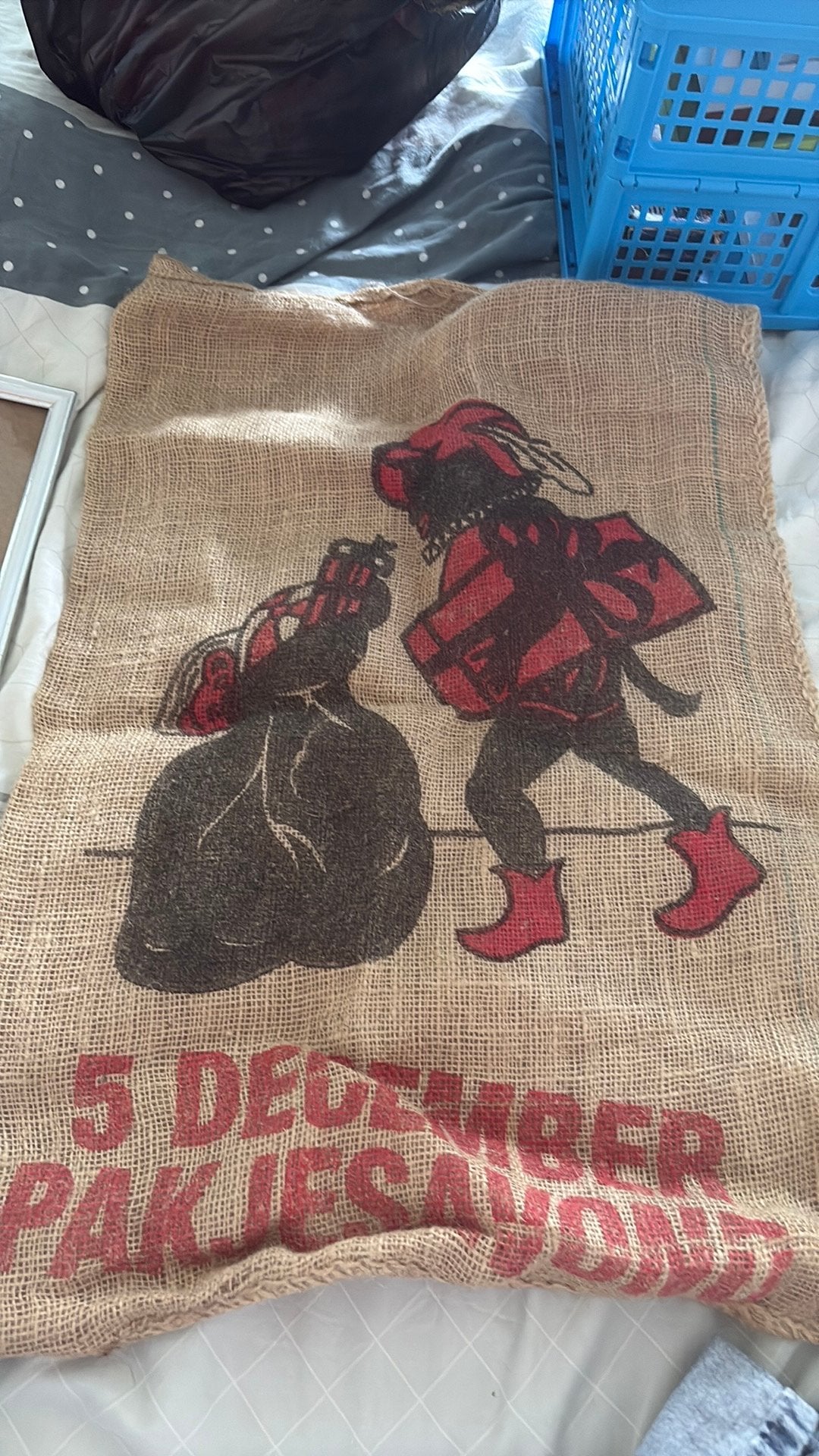 sinterklaaszak, Ophalen of Verzenden, Zo goed als nieuw