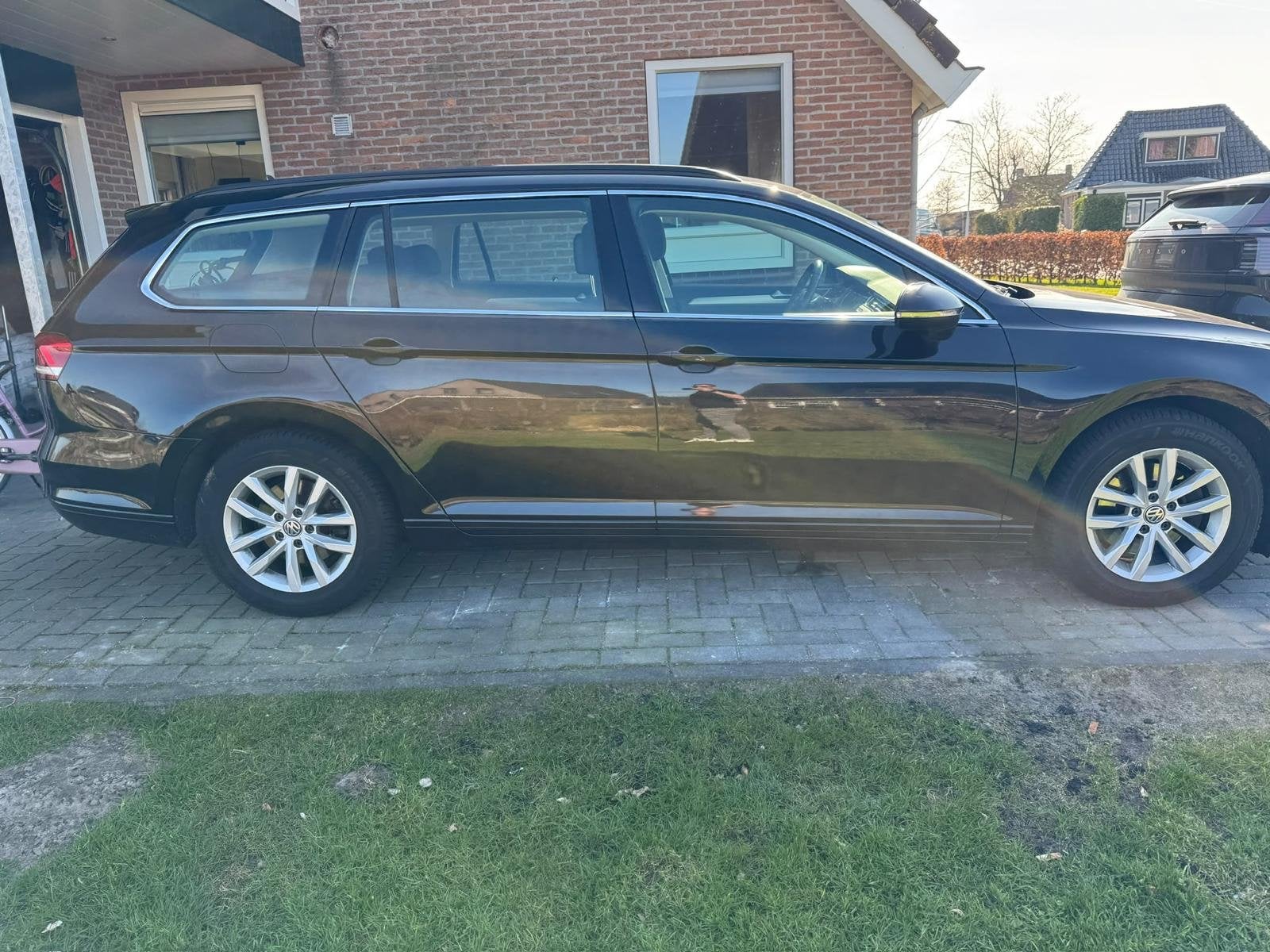Volkswagen Passat 1.6 TDI 88KW BMT Variant 2015 Zwart, Auto's, 4 cilinders, Zwart, Origineel Nederlands, Stationwagon