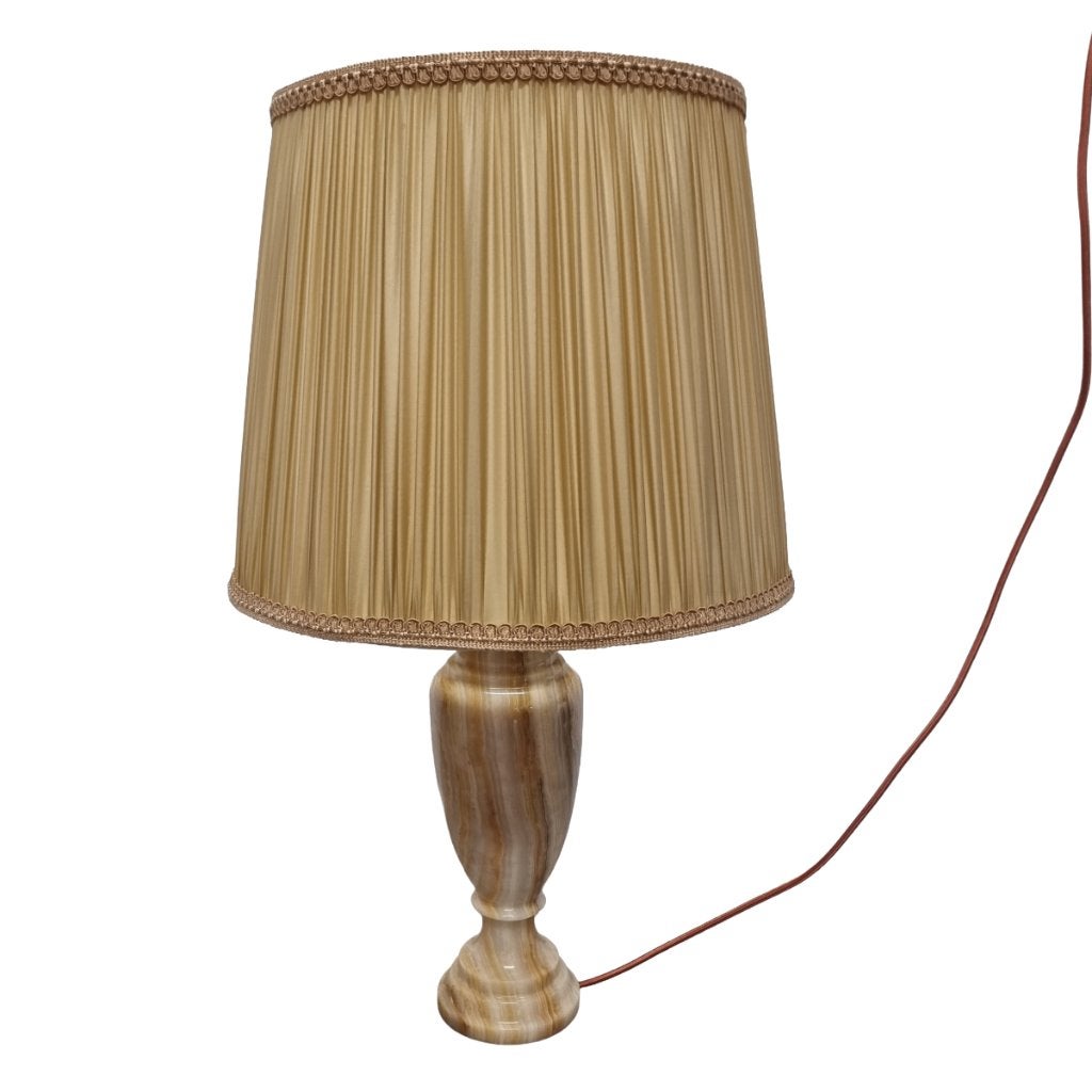 Vintage marmeren lamp, Ophalen of Verzenden