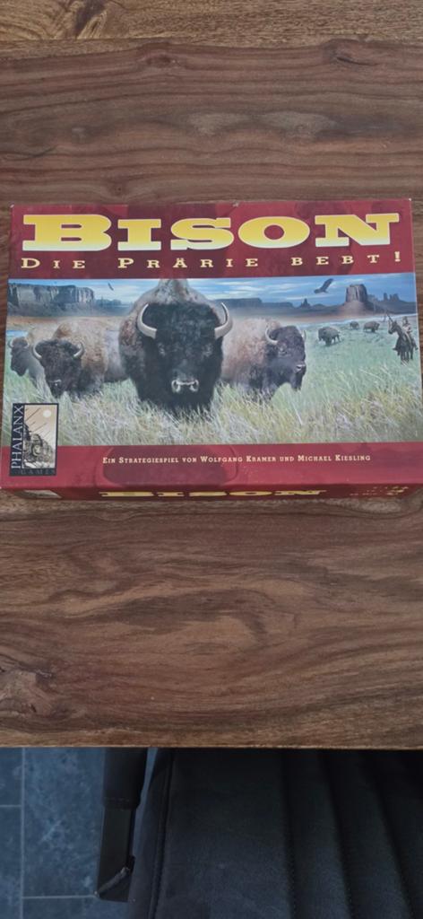 Bison: Die Prärie Bebt! Strategisch Bordspel, Drie of vier spelers, Ophalen, Gebruikt, Phalanx