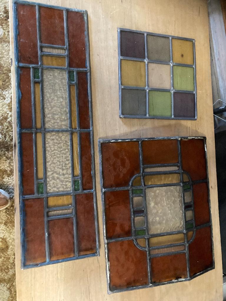 glas in lood, Ophalen