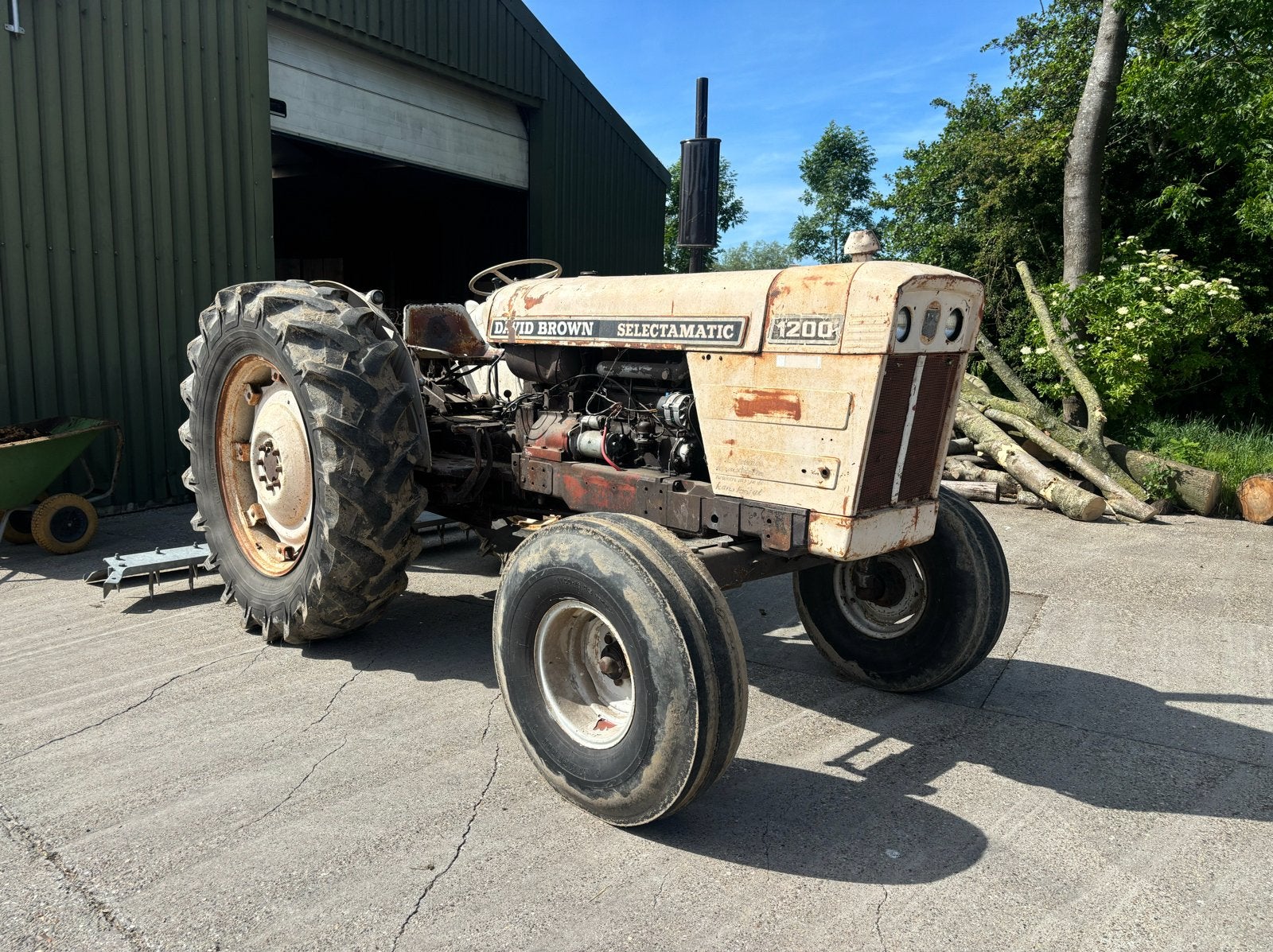 David Brown Selectamatic 1200, 2500 tot 5000, Oldtimer, Tot 80 Pk, Ophalen