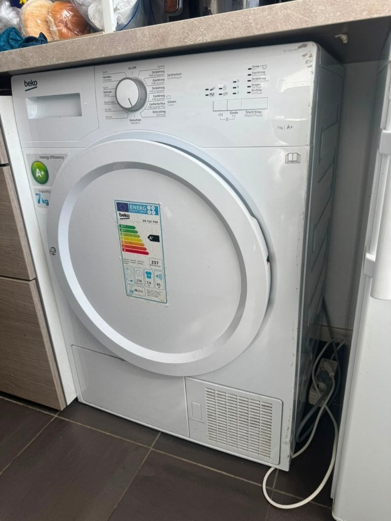 Dryer, Minder dan 85 cm, Ophalen of Verzenden, Zo goed als nieuw, 1200 tot 1600 toeren