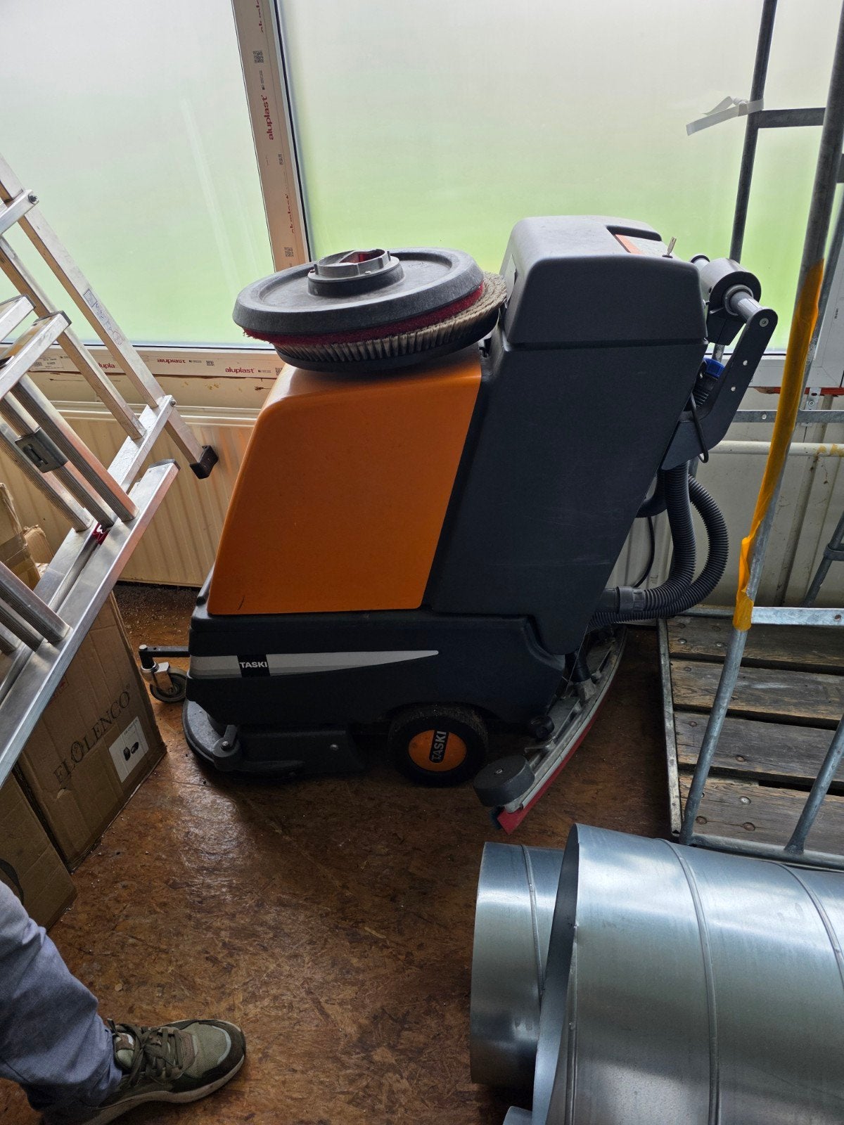 schrobmachine, Ophalen, Gebruikt, Schrobmachine