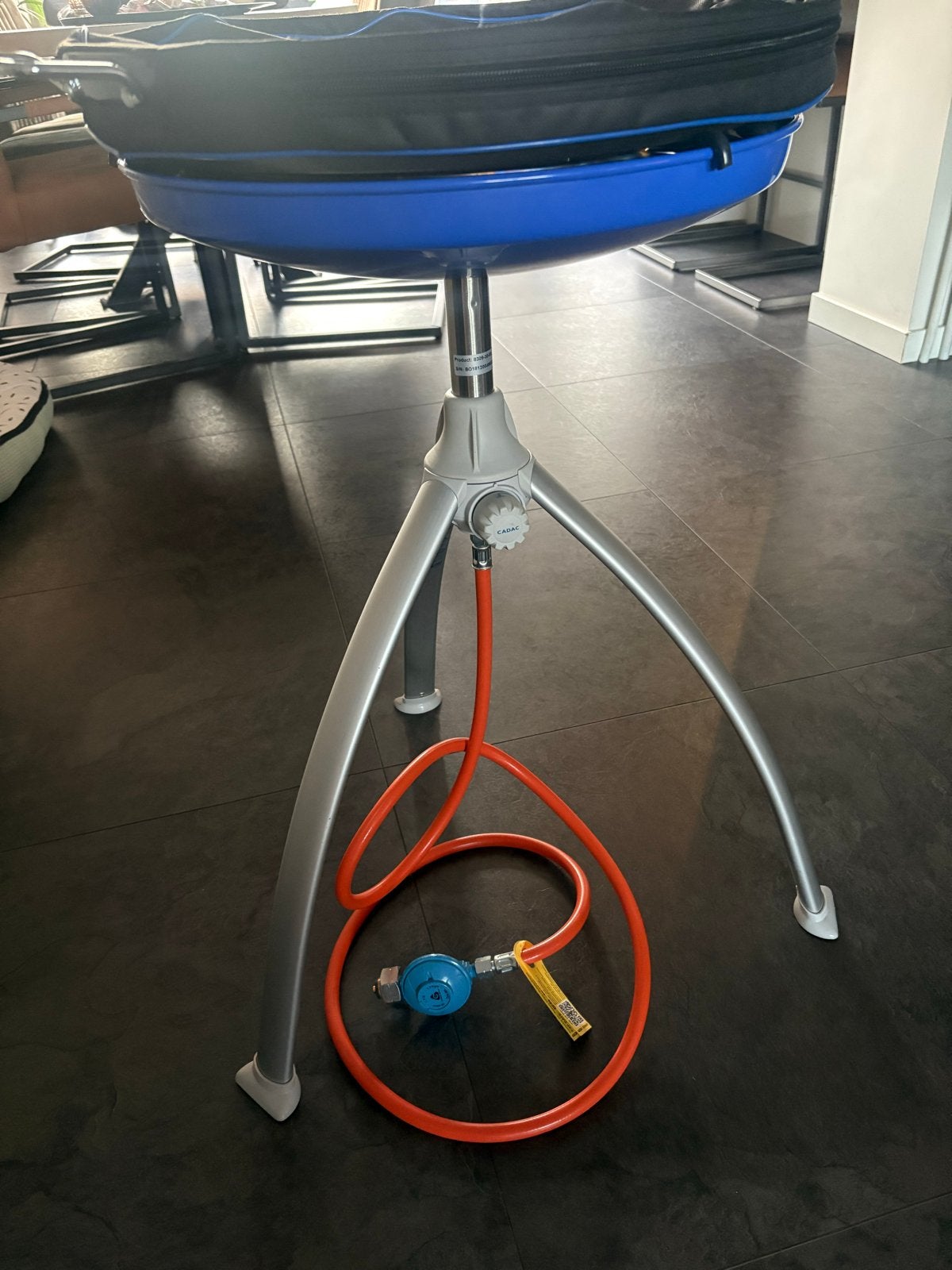 Cadac The Braai met paella pan - weinig gebruikt, Ophalen of Verzenden, Zo goed als nieuw