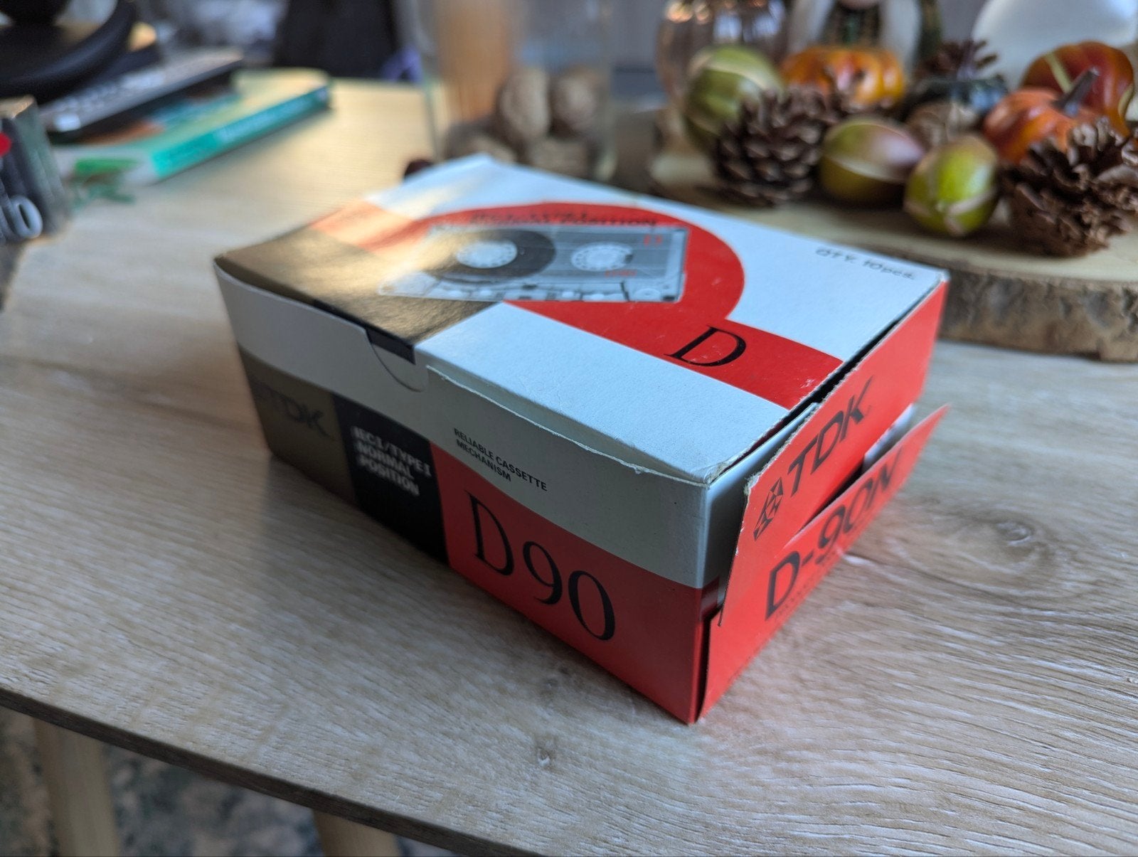10x 1988 TDK D90 in originele omdoos, Cd's en Dvd's, Ophalen, 2 t/m 25 bandjes, Overige genres, Nieuw in verpakking