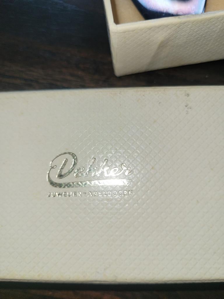 Vintage Verzilverde Taartschep - Dekker Juwelier Apeldoorn, Antiek en Kunst, Ophalen of Verzenden