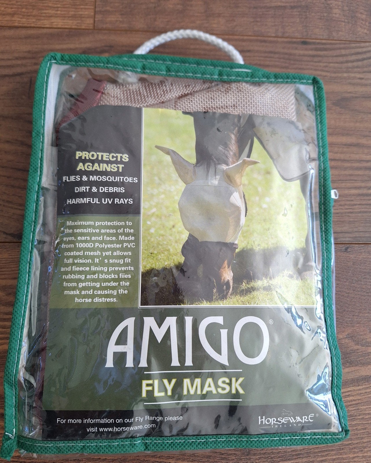 Amigo fly mask vliegenmasker, Ophalen
