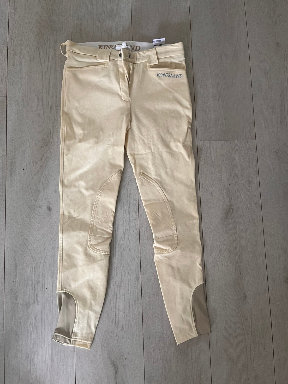 Paardrijbroek beige 34 kingsland, Dieren en Toebehoren, Paardrijkleding, Ophalen of Verzenden, Zo goed als nieuw, Dressuur, Onderkleding