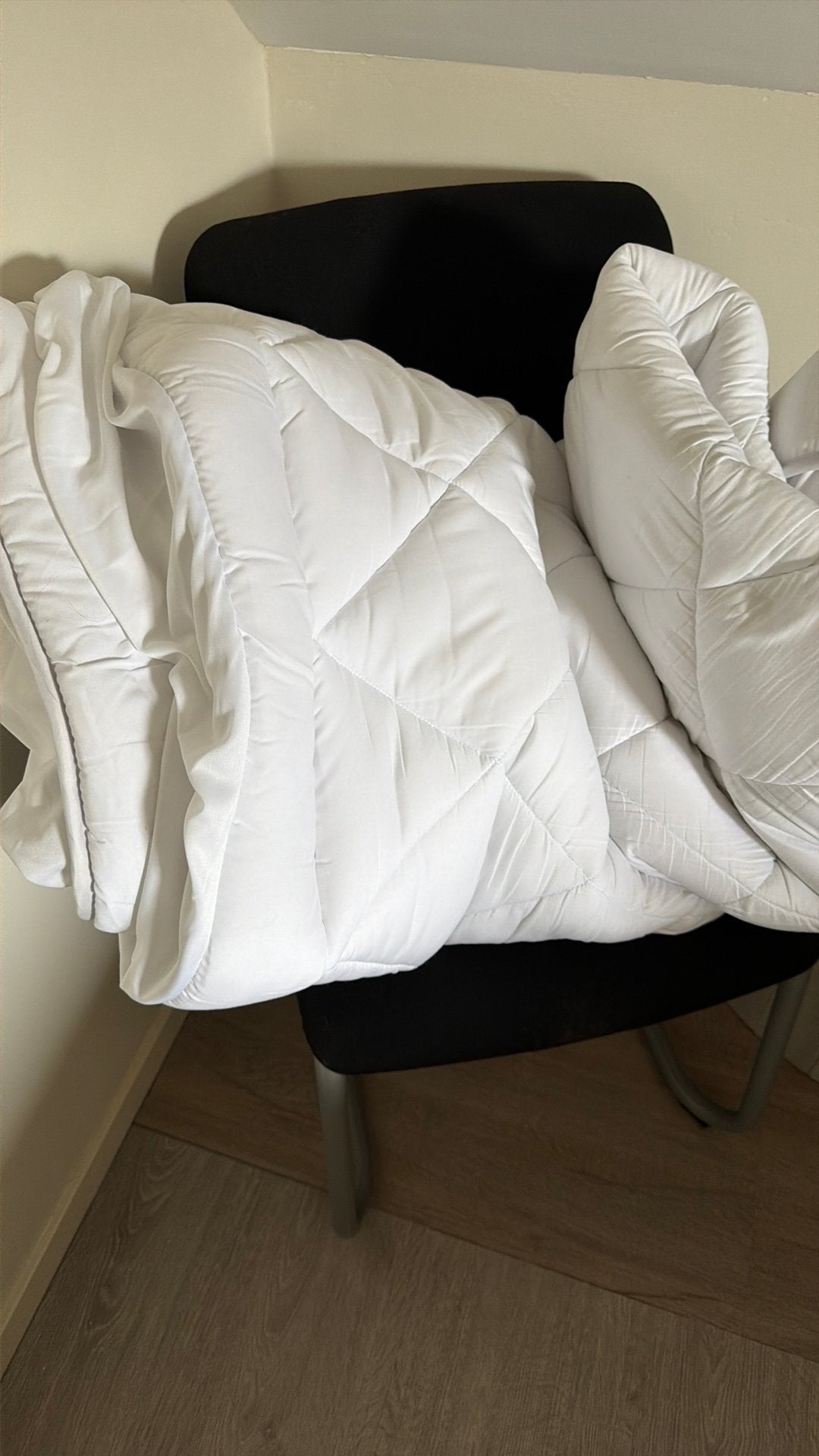 Optidee soft top matras oplegger, Huis en Inrichting, Slaapkamer | Beddengoed, Eenpersoons, Wit, Overige typen, Ophalen of Verzenden